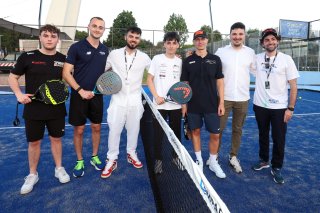 Drivers Padel match at Misano Circuit
