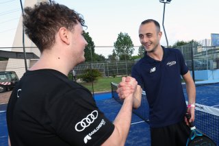 Drivers Padel match at Misano Circuit
