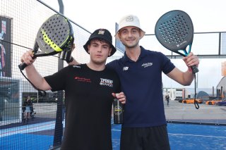 Drivers Padel match at Misano Circuit
