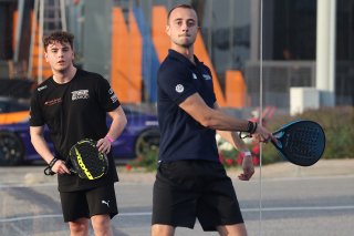 Drivers Padel match at Misano Circuit
