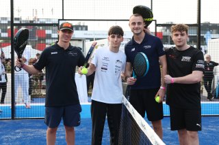 Drivers Padel match at Misano Circuit
