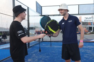 Drivers Padel match at Misano Circuit
