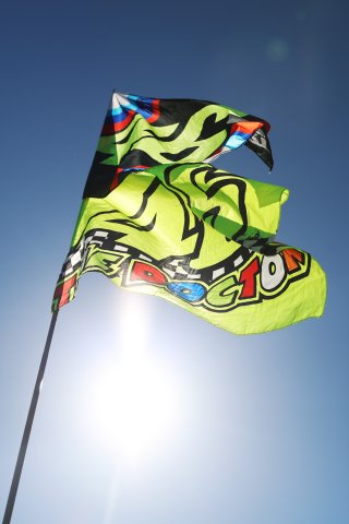 Fans at Misano circuit

