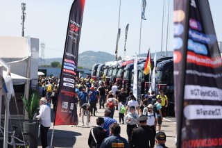 Fans in the Misano Paddock
