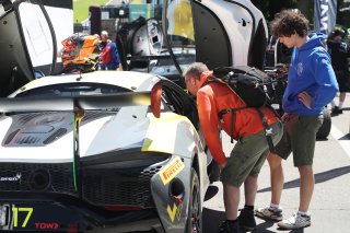 Fans at the Crowdstrike 24 Hours of Spa 