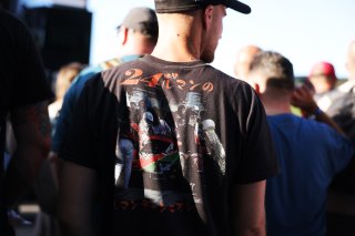 Fans at the Crowdstrike 24 Hours of Spa 