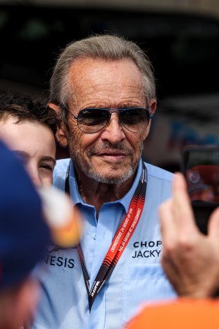 Jacky Ickx signs autographs for fans