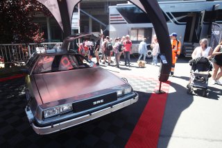 Delorean Car Display