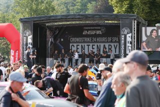 Crowdstrike 24 Hours of Spa Parade Stage