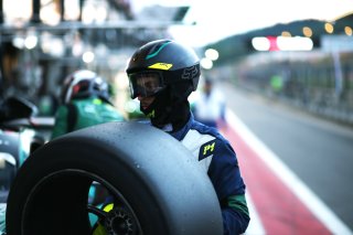 Mechanic With Tyre 