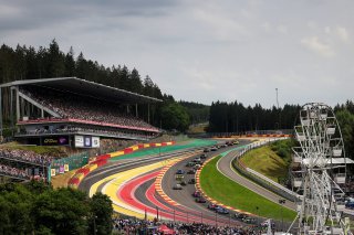 Start of the Crowdstrike 24 Hours of Spa 