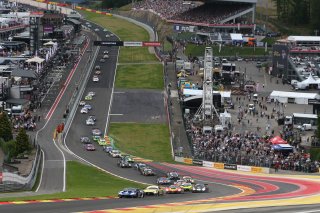 Start of the Crowdstrike 24 Hours of Spa 