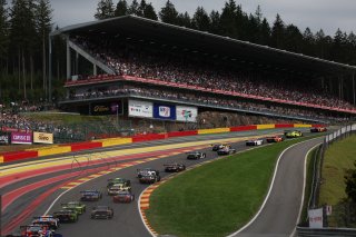 Start of the Crowdstrike 24 Hours of Spa 