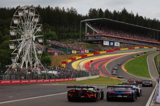 Start of the Crowdstrike 24 Hours of Spa 