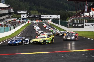 Start of the Crowdstrike 24 Hours of Spa 