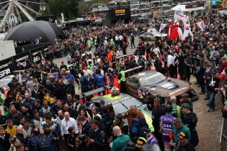 Crowdstrike 24 Hours of Spa cars in Parc Ferme