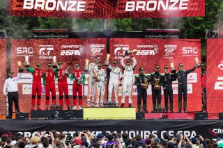 Crowdstrike 24 Hours of Spa Bronze Podium | SRO/JEP