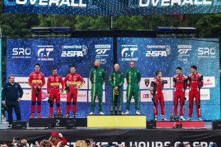 Crowdstrike 24 Hours of Spa - Overall Podium 