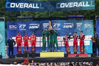 Crowdstrike 24 Hours of Spa Overall Podium  | SRO/JEP