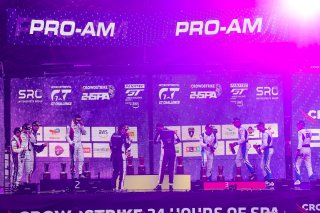 Crowdstrike 24 Hours of Spa Pro AM Podium 