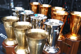 Crowdstrike 24 Hours of Spa Trophies