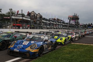 Crowdstrike 24 Hours of Spa cars in Parc Ferme