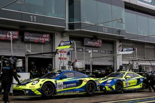 #96 - Rutronik Racing - Patric NIEDERHAUSER - Sven MÜLLER - Julien ANDLAUER - Porsche 911 GT3 R (992) and #97 - Rutronik Racing - Dustin BLATTNER - Dennis MARSCHALL - Loek HARTOG - Porsche 911 GT3 R (992) 