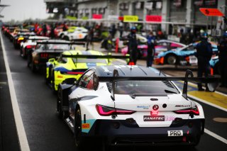 Cars in the pitlane before Pre Qualifying