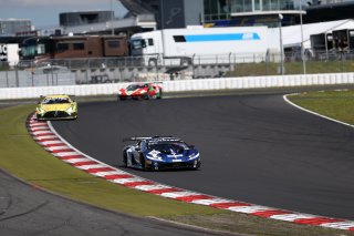 #163 - GRT - Grasser Racing Team - Jordan PEPPER - Franck PERERA - Marco MAPELLI - Lamborghini Huracan GT3 EVO2 Mechanic on the podium