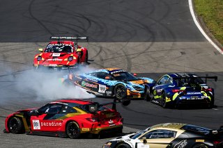 #911 - Pure Rxcing - Aliaksandr MALYKHIN - Klaus BACHLER - Joel STURM - Porsche 911 GT3 R (992), #188 - Garage 59 - Miguel RAMOS - Louis PRETTE - Adam SMALLEY - McLaren 720S GT3 EVO and #46 - Team WRT - Raffaele MARCIELLO - Maxime MARTIN - Valentino ROSSI