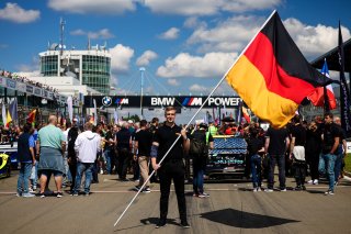 The grid before the start of the race