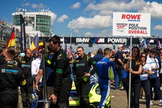 The grid before the start of the race