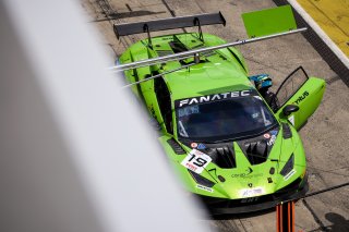 #19 - GRT - Grasser Racing Team - Mateo LLARENA - Loris CABIROU - Haytham QARAJOULI - Lamborghini Huracan GT3 EVO2 