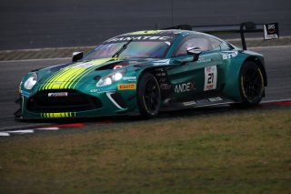 #21 - Comtoyou Racing - Charles CLARK - Sam DEJONGHE - Matisse LISMONT - Aston Martin Vantage AMR GT3 EVO 