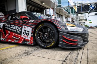 #88 - Tresor Attempto Racing - Lorenzo FERRARI - Lorenzo PATRESE - Leonardo MONCINI - Audi R8 LMS GT3 EVO 2 