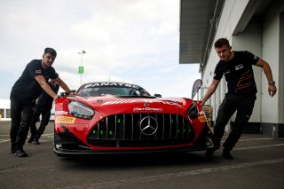 Cars in scrutineering
