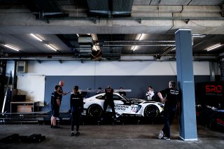 Cars in scrutineering