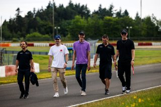 Drivers track walk