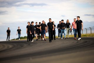 Drivers track walk