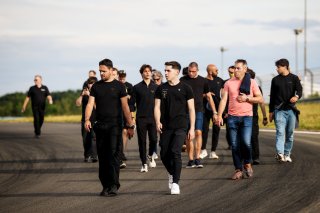 Drivers track walk