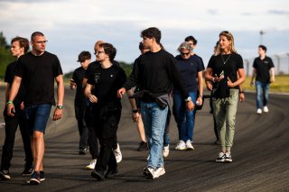 Drivers track walk