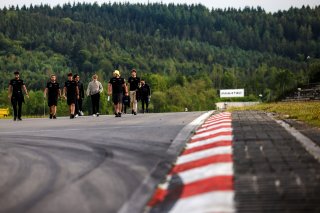 Drivers track walk