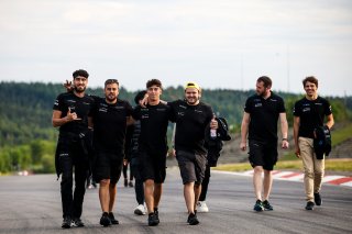 Drivers track walk