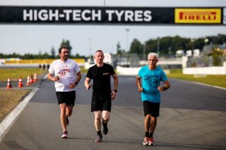 Drivers track walk