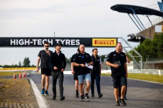 Drivers track walk