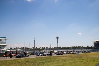 The grid for Race 1