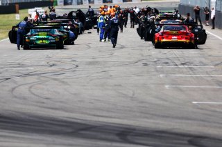 The grid for Race 2