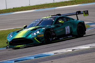 #11 - Comtoyou Racing -  Razvan Umbrarescu - James Jakes - Aston Martin Vantage AMR GT3 EVO 