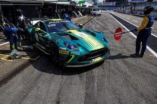 #11 - Comtoyou Racing -  Razvan Umbrarescu - James Jakes - Aston Martin Vantage AMR GT3 EVO 