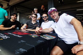 #10 - Boutsen VDS - Aurelien PANIS - Cesar GAZEAU - Mercedes-AMG GT3 EVO and #9 - Boutsen VDS – Jules GOUNON – Maximillian GOTZ - Mercedes-AMG GT3 EVO 